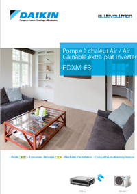 Daikin PAC Air/Air Gainable extra-plat inverter